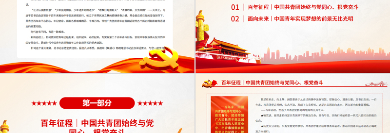 2025优质关乎青年的重大课题总书记这样作答PPT精品庆祝中国共产主义青年团成立100周年大会专题免费下载