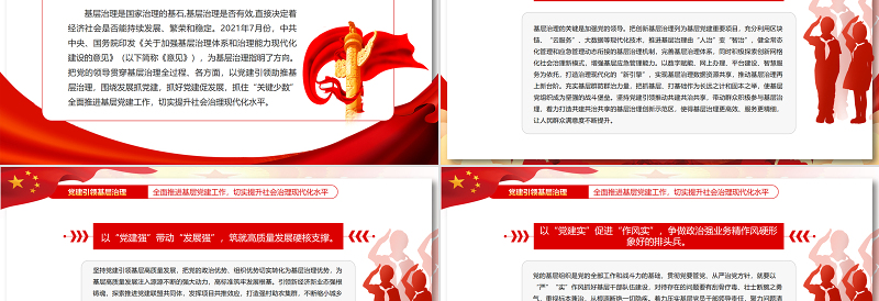 2025精品党建引领基层治理PPT全面推进基层党建工作切实提升社会治理现代化水平课件 全面推进基层党建工作免费下载