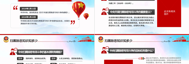 2025简洁大气扫黑除恶应知应会知识打击犯罪专项斗争PPT免费下载
