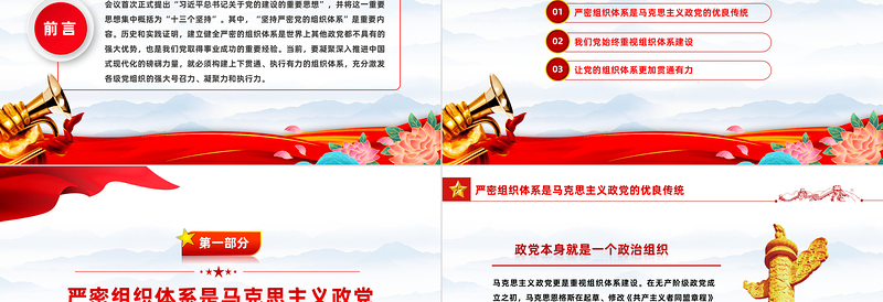 2025优质健全完善上下贯通执行有力的组织体系PPT深入学习关于党的建设的重要思想课件免费下载