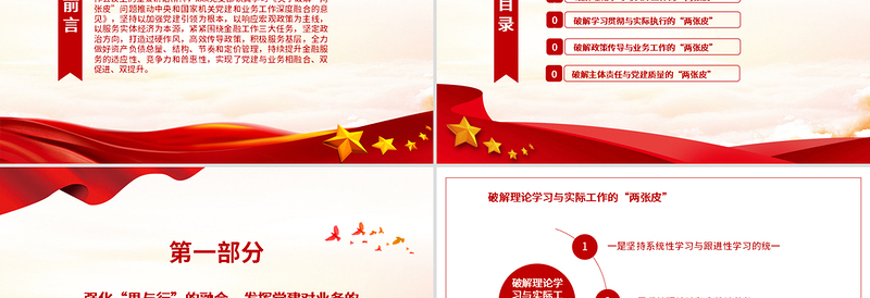 2025优秀强化四种力破解两张皮全力促进党建和业务的深度融合党课PPT免费下载