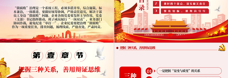 2025精品治理企业“微腐败”PPT模板免费下载