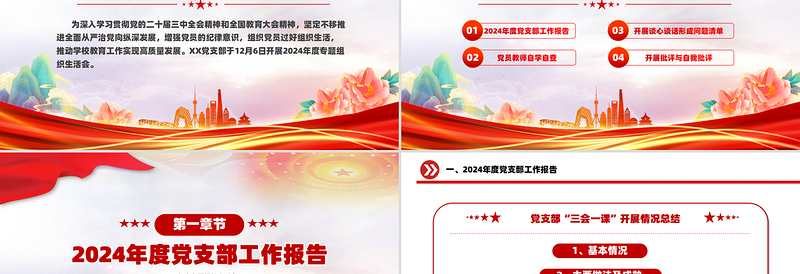 2025简洁实用专题组织生活会PPT理论学习强党性凝心聚力建新功课件免费下载