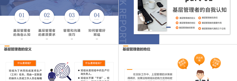 2025免费经理工作能力提升课程PPT简约风基层管理者班组长店长经理工作能力领导力培训免费下载