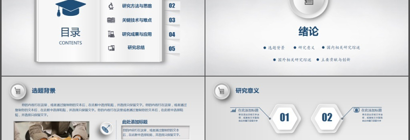 2025优质微立体毕业论文答辩开题报告ppt免费下载