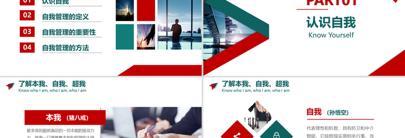 2025简约大气企业管理员工团队自我管理公司培训模板免费下载