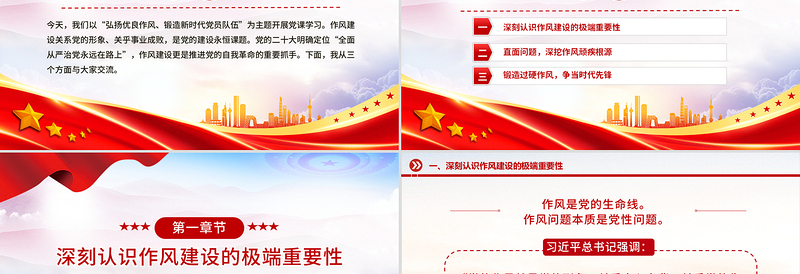 2025免费弘扬优良作风锻造新时代党员队伍PPT党员思想教育微党课免费下载