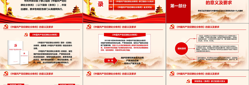 2025精美年中国共产党纪律处分条例 动画 2PPT免费下载