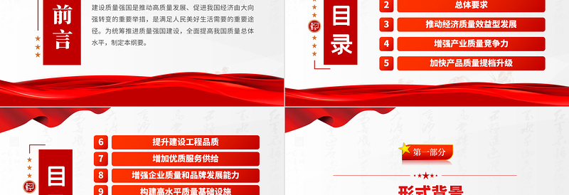 2025免费质量强国建设纲要PPT统筹推进质量强国建设全面提高我国质量总体水平课件免费下载