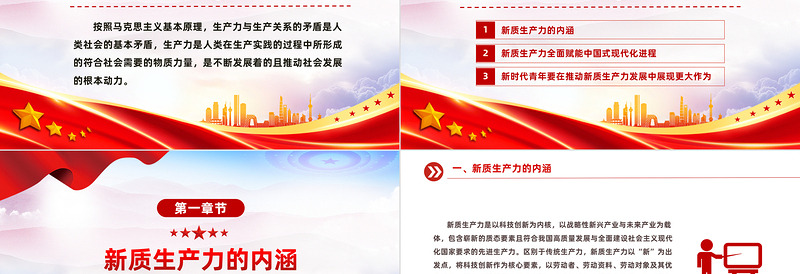 2025培育新质生产力青年要挺立时代潮头PPT党课免费下载