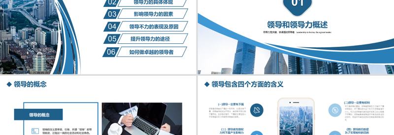 2025简约大气原创公司团队建设员工领导力管理培训PPT模板免费下载