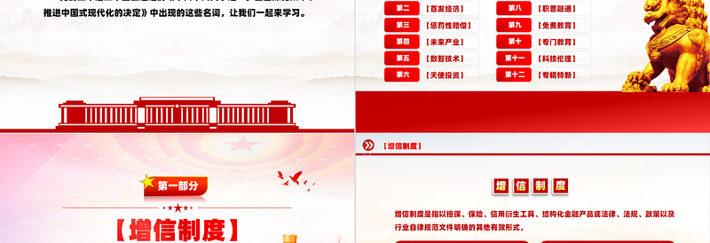 读懂全会《决定》中的名词PPT深入学习党的二十届三中全会精神课件免费下载