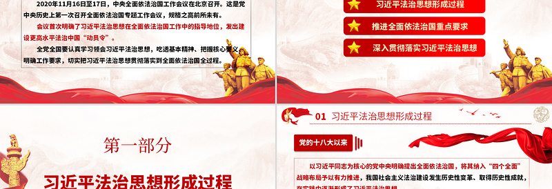 2025优质党政风习近平法治思想奋进新征程法制筑根基ppt免费下载