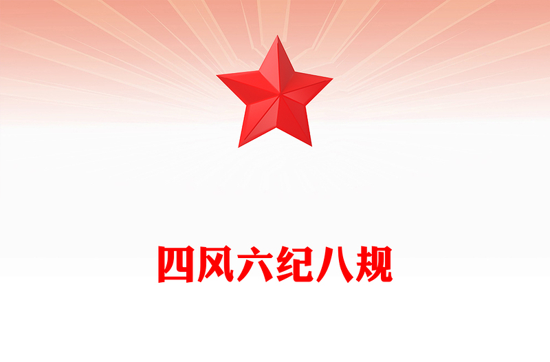 2025精品四风六纪八规党的作风建设党课讲稿免费下载