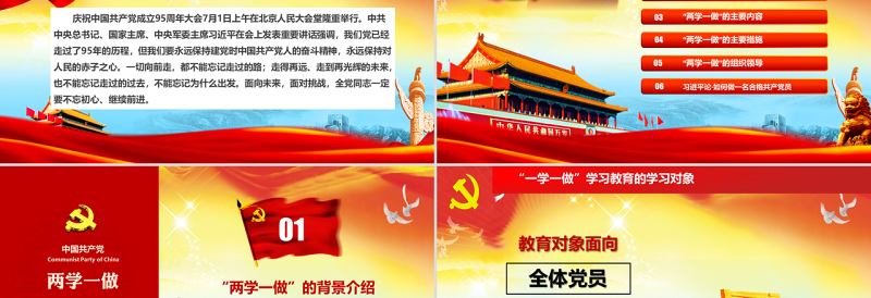 2025大气精美一学一做中国共青团团史学习解读历史PPT免费下载