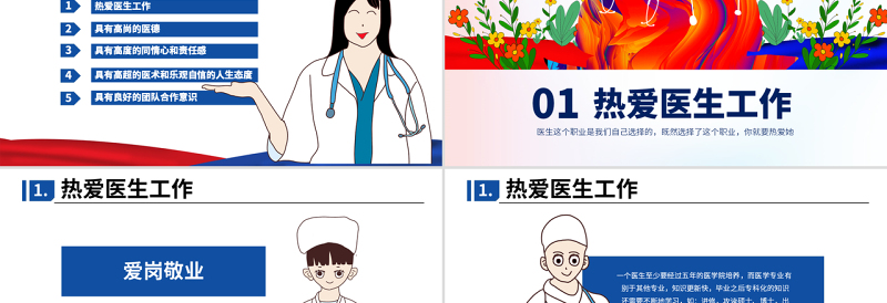 2025极简风原创医院医生医疗医学护理年终工作总结培训PPT免费下载