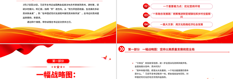 2025免费四个维度读懂总书记贵州之行PPT党课课件免费下载