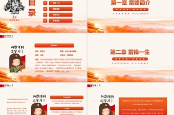 2025大气时尚弘扬雷锋精神争做时代楷模PPT免费下载