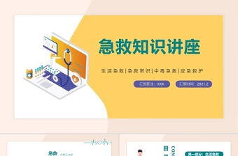 2025简约大气医院急救知识讲座PPT免费下载