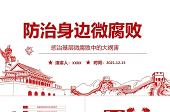 2025基层党支部微党课ppt模板免费下载