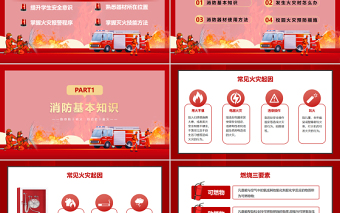 2025时尚大气校园消防安全培训PPT卡通简约杜绝火灾事故发生确保人身财产安全PPT免费下载