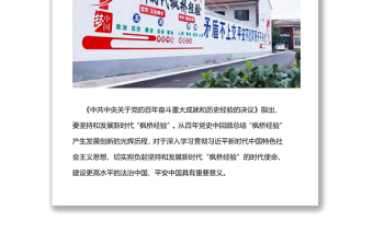 2025精选新时代枫桥经验枫桥经验的发展历程与重要启示党课免费下载