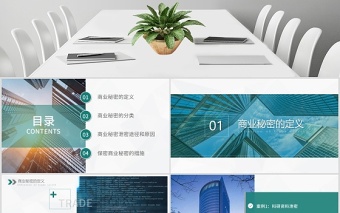 2025简约大气公司保密培训PPT模板免费下载