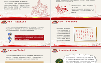 2025红色大气党史上的著名人物系列二PPT建党100周年小学生学党史红色教育专题党课课件免费下载