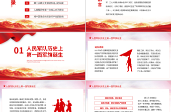 2025精美大气秋收起义专题党课之中国革命历史的新起点秋收起义的三个第一PPT模板免费下载