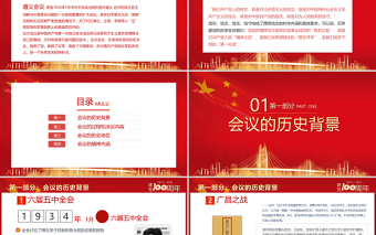 2025大气精美党史学习遵义会议PPT建党100周年党支部建设党政活动党史知识党性教育辅导党课 PPT模板-含讲稿免费下载