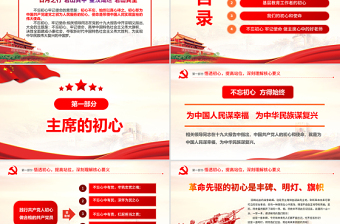 2025红色质感牢记教师使命不忘育人初心牢学校党课PPT免费下载