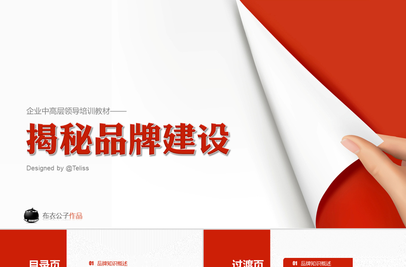 2025优秀品牌建设培训PPT课件模板免费下载