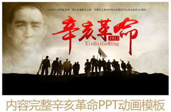 辛亥革命党课PPT