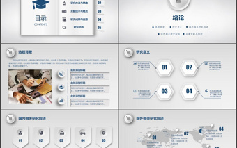 2025优质微立体毕业论文答辩开题报告ppt免费下载