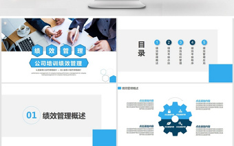 2025大气时尚公司培训绩效管理动态PPT免费下载