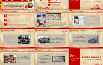 2025大气简洁做合格共青团员团史团章一学一做学习PPT免费下载