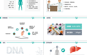 2025精品简约医院病历报告汇报小清新医疗事业案例分享PPT模板免费下载
