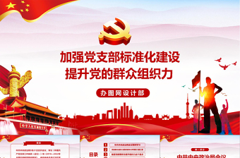 2025党课ppt支部标准化免费下载
