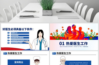 2025极简风原创医院医生医疗医学护理年终工作总结培训PPT免费下载
