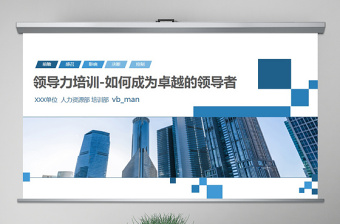 2025简约大气原创公司团队建设员工领导力管理培训PPT模板免费下载