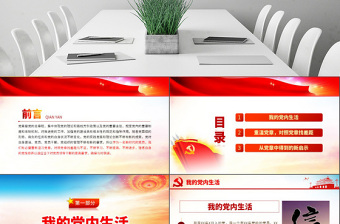 2025极简风原创不忘初心牢记使命对照党章党规找差距PPT免费下载