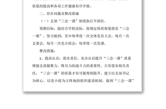 2025全新学校党建工作存在问题整改方案免费下载