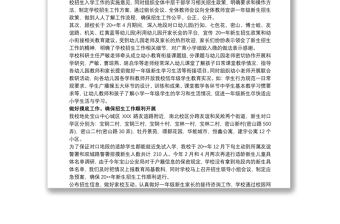 2025优质招生工作自查报告免费下载