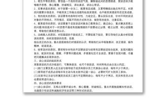2025通用基层党组织书记与党员谈心谈话制度免费下载