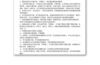 2025精品两委干部自我批评自我纠正整改报告免费下载