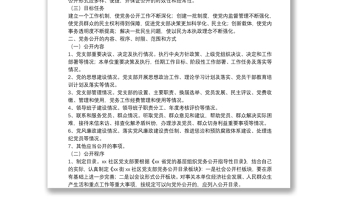 2025精品社区党支部党务公开工作实施方案免费下载