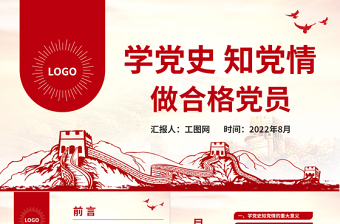 2025精美时尚党政PPT模板4免费下载