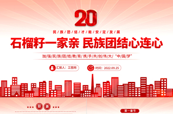 喜迎二十大ppt模板