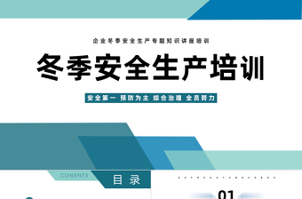 冬季安全ppt