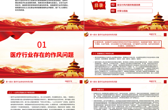 2025大气精美医疗行业作风建设PPT医院加强行业作风建设营造风清气正的医疗环境工作总结汇报免费下载